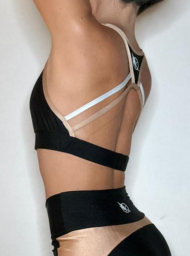 Top Leblon TRIO BLACK