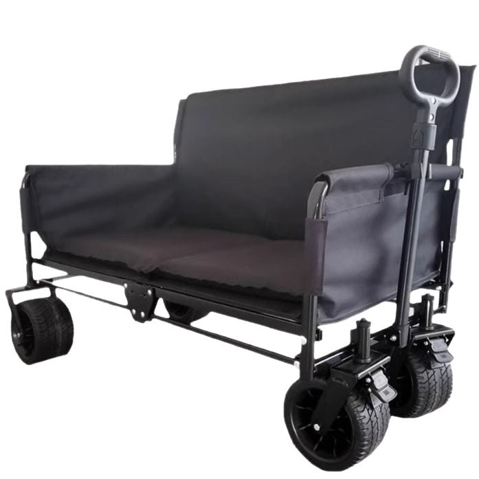 Praktisk camping- och picknickvagn