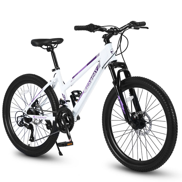 Tjejcykel med 21 växlar och skivbromsar