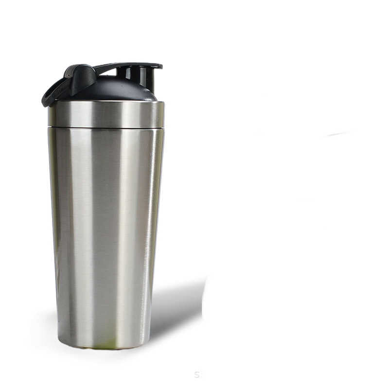 Rostfri shaker för träning