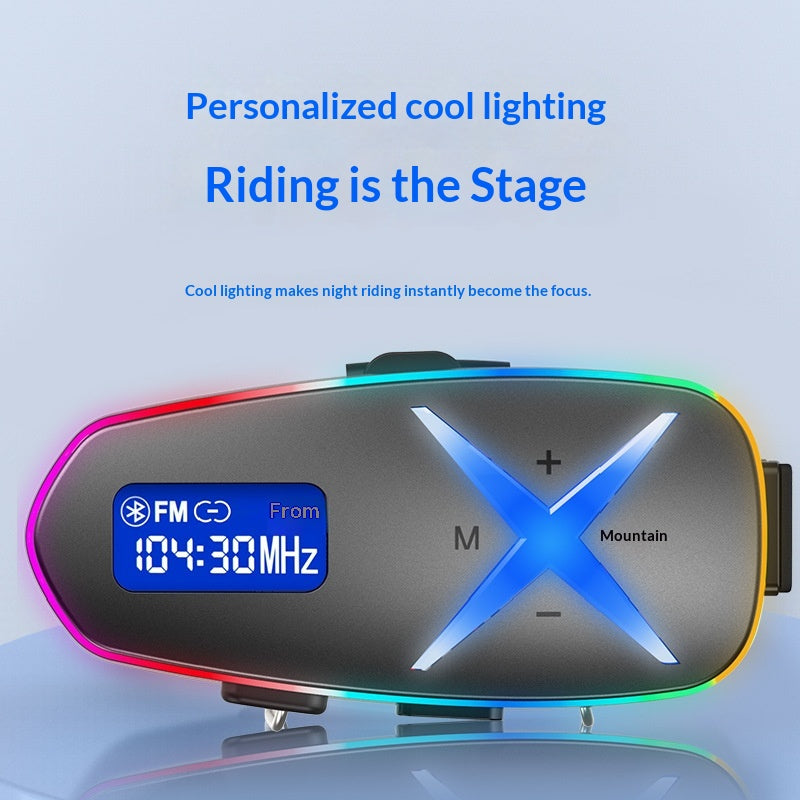 Graffitidesignat hjälmheadset med atmosfär