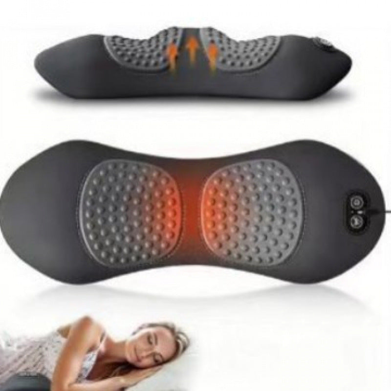 Värmekudde med massage för ryggen