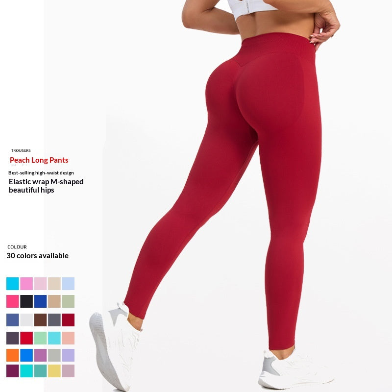 Högmidjade yogabyxor för kvinnor