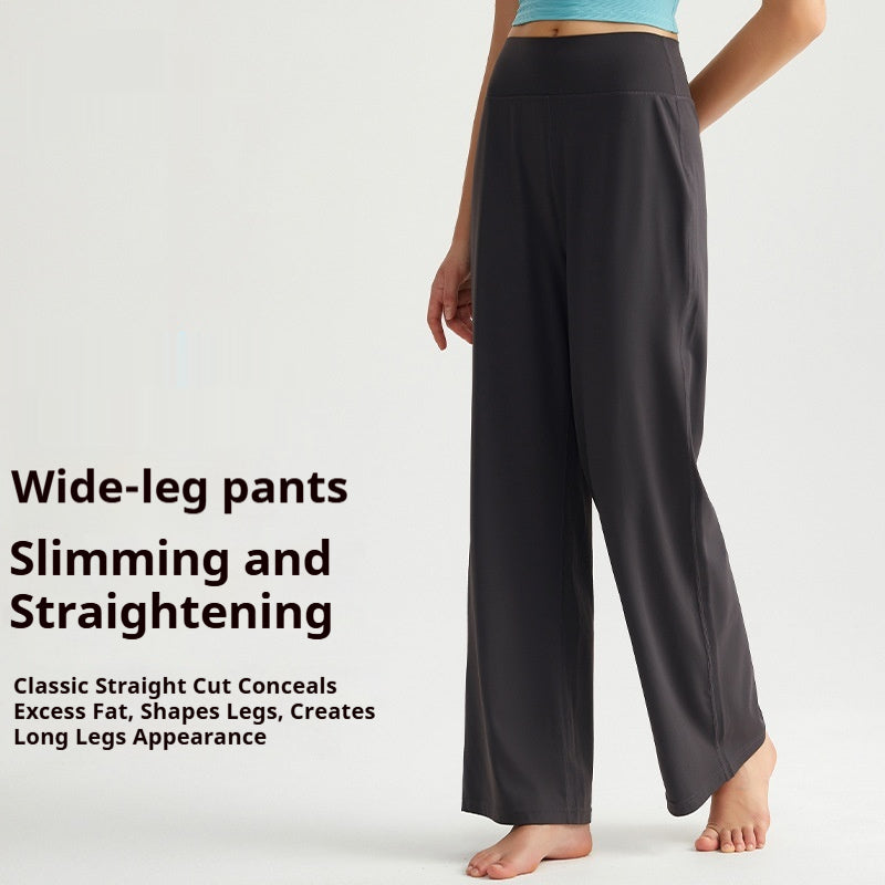 Stilrena yogabyxor med rak passform
