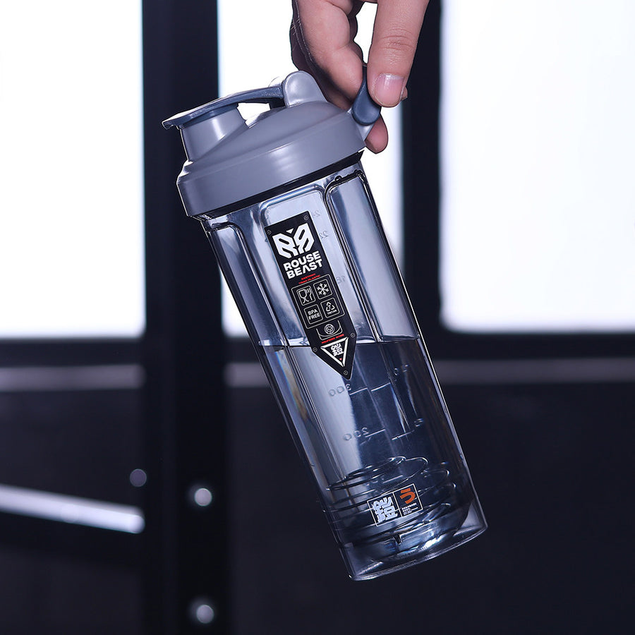 Smidig vattenflaska och proteinshaker