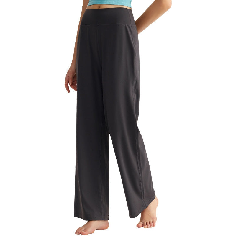 Stilrena yogabyxor med rak passform