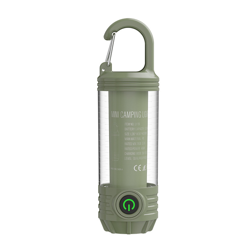 Bärbar och stark campinglampa