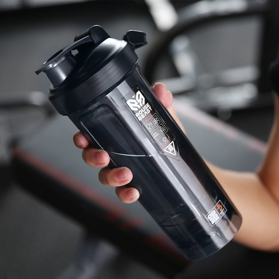 Smidig vattenflaska och proteinshaker