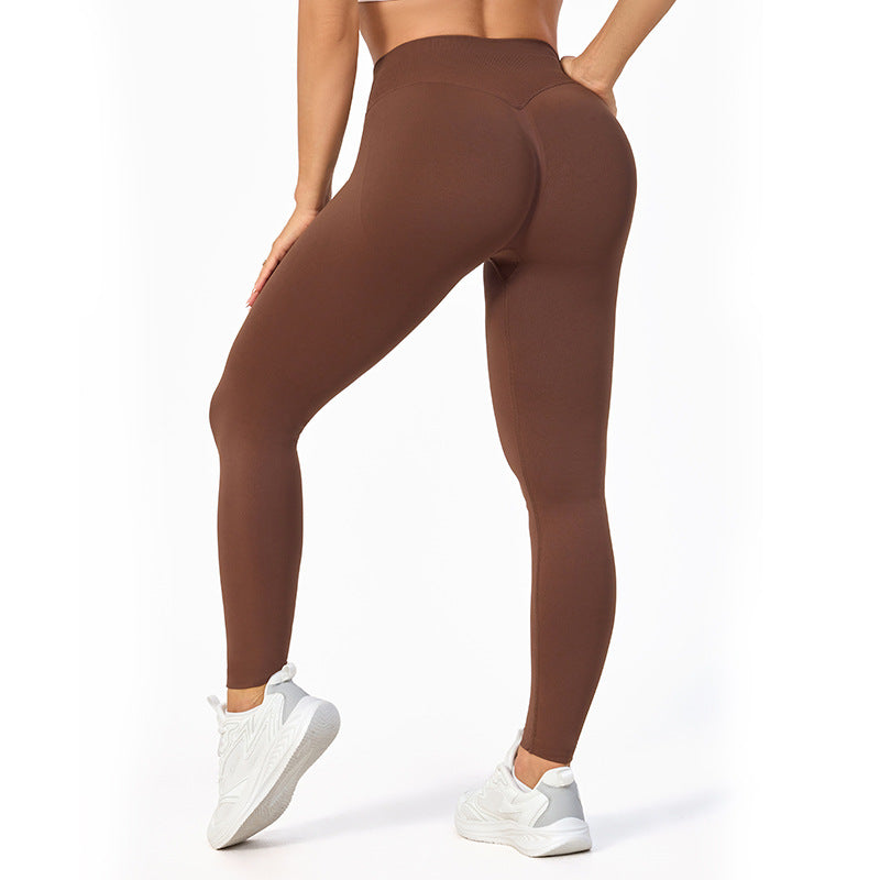 Högmidjade yogabyxor för kvinnor