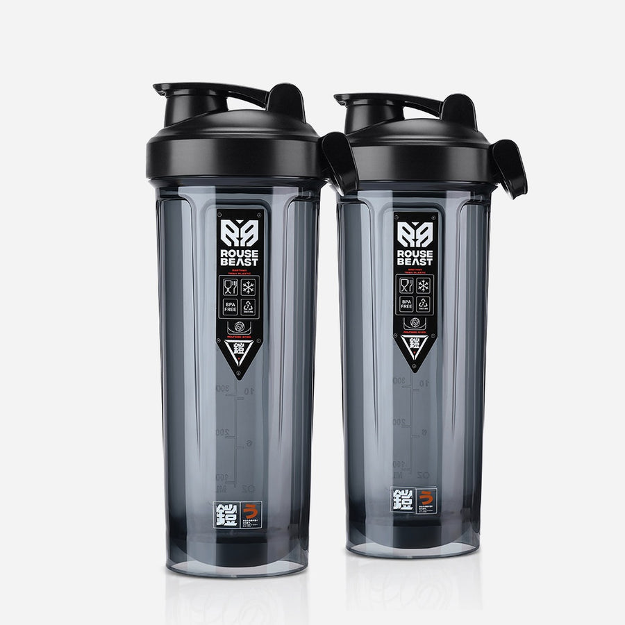 Smidig vattenflaska och proteinshaker