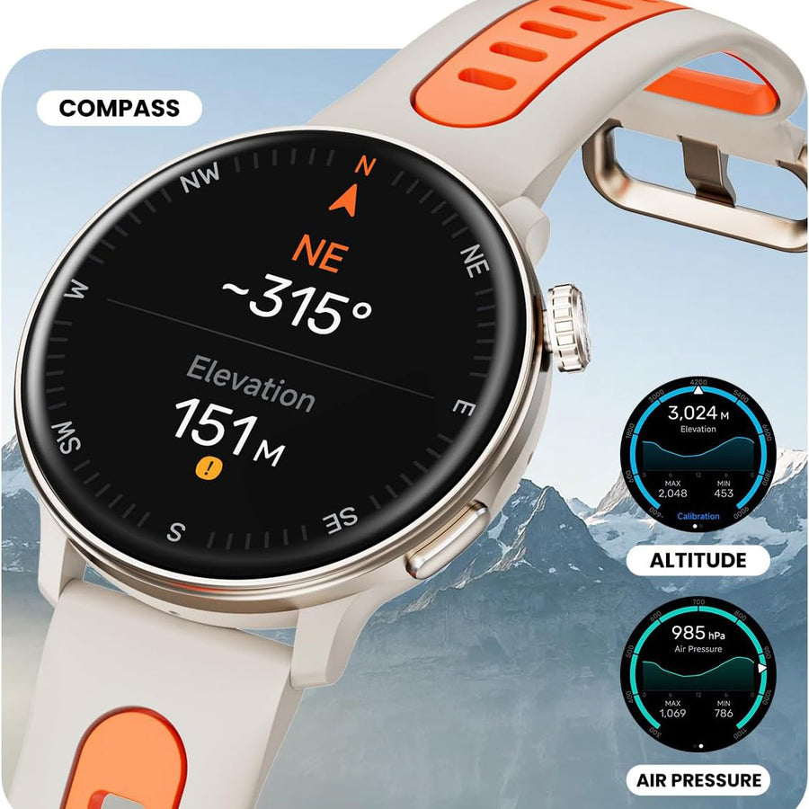 Smartwatch med GPS för utomhusträning