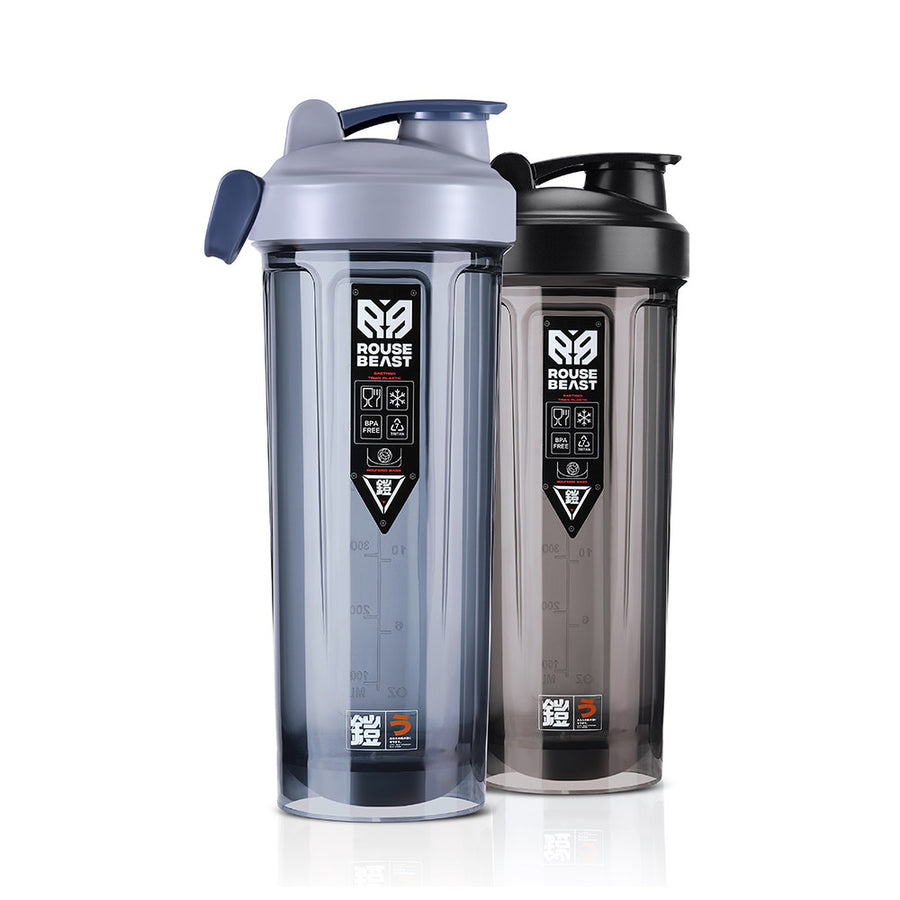Smidig vattenflaska och proteinshaker