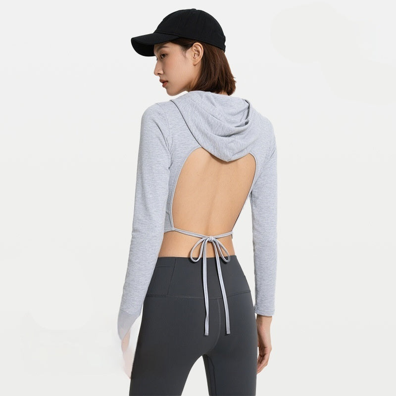Skön hoodie med inbyggt stöd
