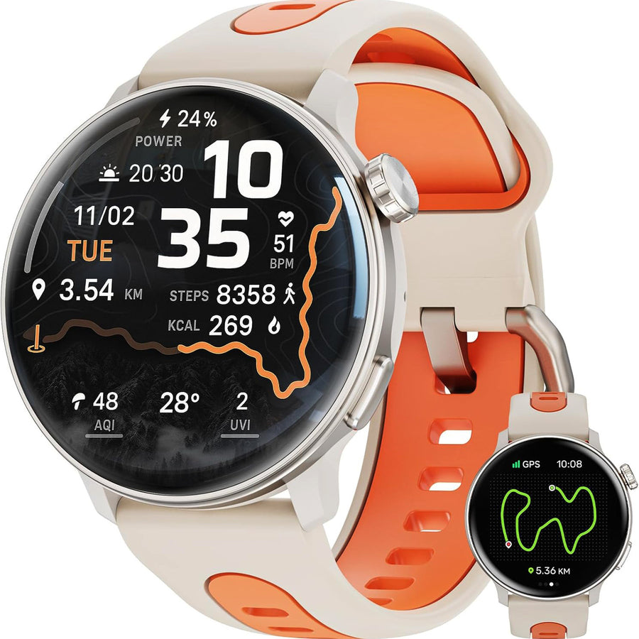 Smartwatch med GPS för utomhusträning