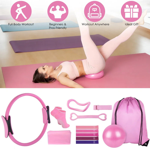 Komplett Pilates-kit